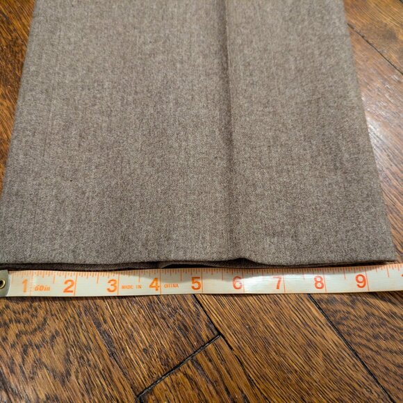 Vintage Yves Saint Laurent Pleated, Cropped, High-waisted Wide Leg Trousers - Picture 7 of 8